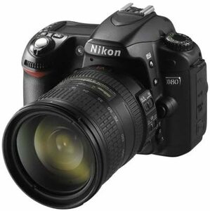 Nikon デジタル一眼レフカメラ D80 AF-S DX 18-200G レンズキット D80LK18-(中古品)