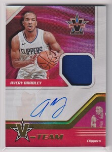 NBA Avery Bradley AUTO 2017-18 PANINI VANGUARD V-Team Autograph JERSEY /99 枚限定 エイブリー・ブラッドリー 直筆 サイン ジャージ