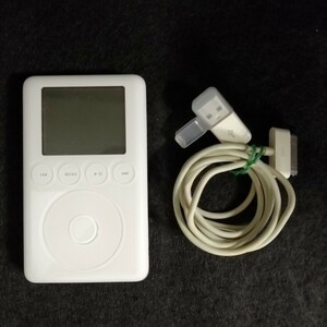 D04 中古 ipod classic 15GB 第3世代 A1040 【ジャンク品(動作未確認)】