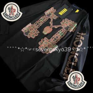 新入荷 本物 新品 50723207 MONCLER モンクレール/ジーニアス/1952/サイズXXL 大人気 メンズ HERALDIC ロングスリーブシャツ カットソー