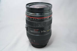 ジャンク品　 Canon ZOOM LENS EF 24-70mm 1:2.8 L USM F2.8①