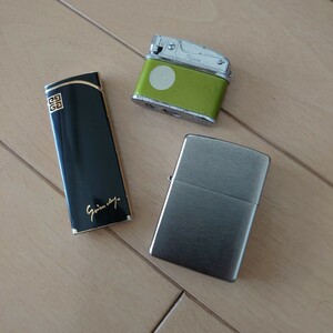 ☆送料込み！ZIPPO スタンダード シルバー ジッポー 他　ジャンク　3点セット ☆