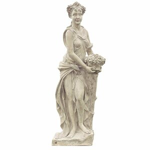 四季の女神 秋の女神彫像 アート工芸庭園装飾彫刻ガーデン置物エントランスピロティ芝生贈り物輸入品