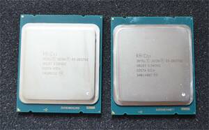 Intel XEON E5-2637 V2 3.50GHz 2個セット 動作確認済 
