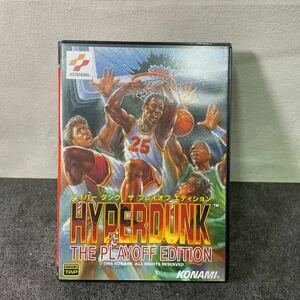 未使用品　KONAMI コナミ　ハイパー　ダンク　ザ　プレイオフ　エディション　HYPERDUNK MD メガドライブ MEGA DRIVE 店舗在庫品　