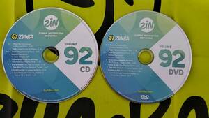 ZUMBA　ズンバ　ZIN92　CD ＆ DVD　インストラクター専用