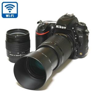 【Nikon】D750ダブルレンズセット★Wi-Fi搭載★