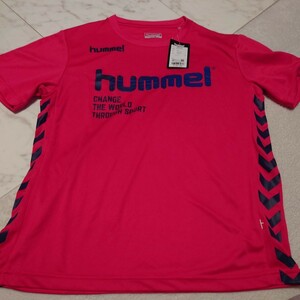 ヒュンメル　プラシャツ　ピンク　Mサイズ　　