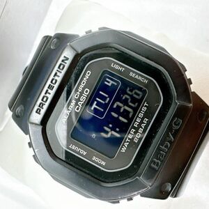 A2404-67-5 １円スタート クオーツ　稼働品　CASIO　BABY-G　カシオ　ベビーG　ブラック　レディース腕時計　メンズ腕時計　箱付き