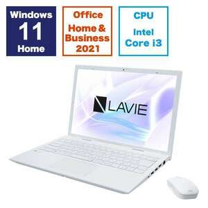 未使用/NEC LAVIE N1435/GAW PC-N1435GAW Core i3 1215U 4.40GHz 6コア/8GB/SSD256GB/WUXGA/Win11/OfficeHB2021dj/メーカー保証1年/激安