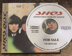 究極高音質SHQS盤 The Beatles / A Hard Day’s Night: Super High Quality Sound: Fabulous Sound Lab / Limited Edition No.000260 (1CDR