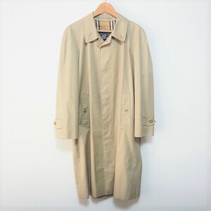 #anc バーバリー BURBERRY コート ベージュ ステンカラーコート 比翼 メンズ [739781]