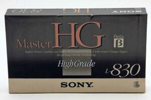 ※ ソニー ビデオテープ HG ベータ L830 l-830MHGB