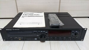 TASCAM タスカム CD-RW700 業務用 CDレコーダー ジャンク