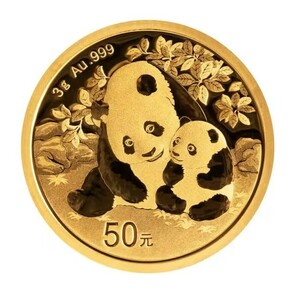 [保証書・カプセル付き] 2024年 (新品) 中国「パンダ」純金 3グラム 金貨