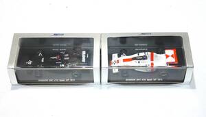 7413Y/本体未開封☆スパーク Spark 1/43 シャドーDN1 1973 スペインGP G.Hill＆シャドーDN1 1973 スペインGP J,Olive 2台セット