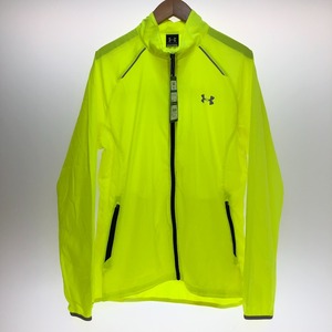 □□ UNDER ARMOUR アンダーアーマー ストームRUNジャケット XLサイズ MRN8546 蛍光イエロー 目立った傷や汚れなし