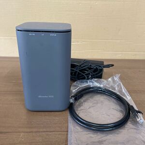 UTs259 【通電OK】 NTTドコモ HR01 ホームルーター home 5G docomo ダークグレー 5G対応 Wi-Fi 通信 ネットワーク 現状品 通電のみ確認