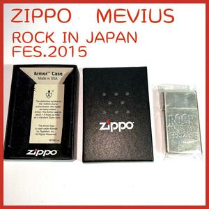 ZIPPO MEVIUS ROCK IN JAPAN FES 2015 メビウス マイルドセブン ジッポ オイルライター 2010年製