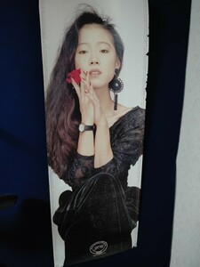 【中森明菜　ORIENT WATCH 1989年カレンダーポスター　非売品】昭和レトロ　AKINA