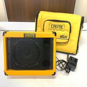 s001 B4 保管品 通電可 CRATE クレイト ギターアンプ TX30J TAXI タクシー 音響機器 機材 エレキギター アンプ ポータブルアンプ