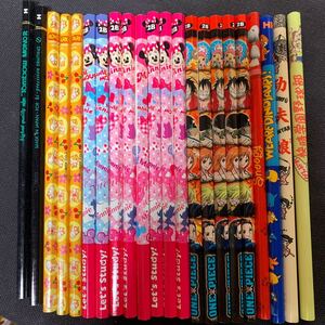 早い者勝ち!!鉛筆★まとめ売り　22本★ミニー　ONE PIECE スヌーピ等 新学期の準備に!!