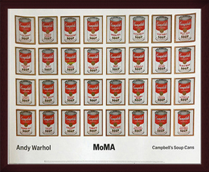 キャンベルスープ缶 1962/ウォーホル/フレーム額装