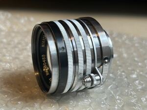 整備済 状態良 ニコン Nikon Nikkor H・C 5cm F2 ハチマキ 後期 ニッコール L39マウント オールドレンズ