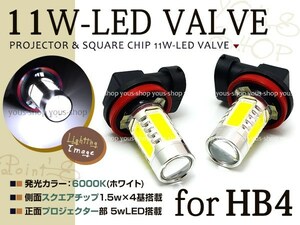 クラウン アスリート GRS18 11W LEDバルブ フォグランプ HB4 白 6000K ホワイト 白 プロジェクター CREE ドーム レンズ ライト