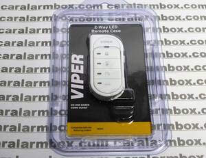 Viper 7856V リモート キャンディケース ホワイト バイパー 双方向LED 5ボタン リモコン セキュリティキーレス 2Way 新品未使用 保管品