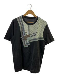 LOUIS VUITTON◆Tシャツ/XL/コットン/GRY/VCCM09//