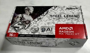 ASRock　AMD Radeon RX 7600 XT Steel Legend 16GB OC