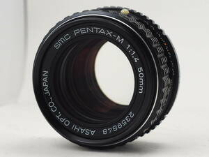 ★外観美品★ ペンタックス PENTAX-M SMC 50mm F1.4 #TA4628