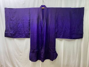 M6048【法衣15】真言宗 御本衣 紫色 袈裟 褊衫 法衣 法要 葬儀 仏具 僧侶 装束 着物 
