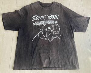 ヴィンテージ Tシャツ XL 90s バンドTシャツ 黒 ソニックユースSONIC YOUTH古着