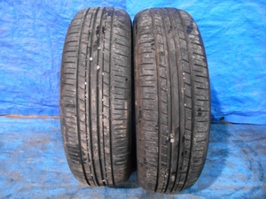 YOKOHAMA ヨコハマ ECOS ES31 175/65R15 2021年製 8部山 2本 アクア/フィールダー/フィット/ノート/スイフト 等に　Ｔ-1019-1178