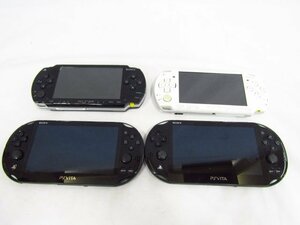 1円スタート PSP PSVITA プレイステーションポータブル まとめ売り 4個 セット 1スタ ジャンク品 ◆5255