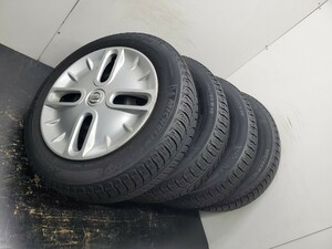 175/65R15 スタッドレス 冬タイヤ 4本 ミシュラン x-ice3 深溝 コスパ重視 間に合わせ 日産 キューブ ホイール付き 送料全国一律 T2266 