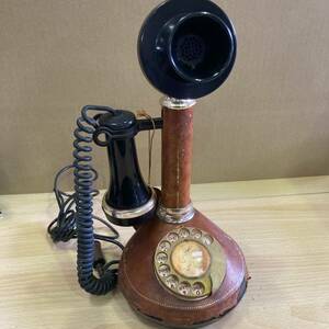 岸170 TELCER TELEFONIA ダイヤル式電話機 イタリア製 ITALY 昭和レトロ アンティーク ヴィンテージ 当時物 現状 電話 