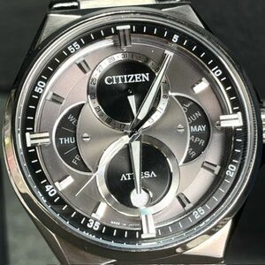 新品 CITIZEN ATTESA ACT Line シチズン アテッサ アクトライン エコドライブ BU0060-09H ムーンフェイズ ソーラー 腕時計 ブラック