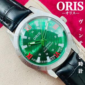 ORIS/オリス★【整備済み】超美品・稼働品/ヴィンテージ/スイス/ 17J/メンズ腕時計/アンティーク/機械式手巻き/アナログ/革ベルト807