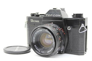 【返品保証】 トプコン TOPCON UNIREX ブラックボディ UV Topcor 50mm F2 ボディレンズセット C8673