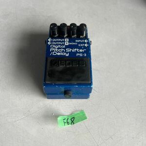 F68 レタパ520円発送　中古　現状品　 BOSS ボス PS-3 Digital Pitch Shifter/Delay デジタルピッチシフター/ディレイ エフェクター ☆