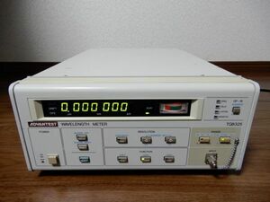 ●ADVANTEST TQ8325 WAVELENGTH METER 光波長計 アドバンテスト 中古品●