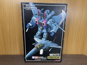 29) TAKARA タカラ トランスフォーマー マスターピース MP-3 デストロン 航空参謀 スタースクリーム 河森正治 【説明書欠品】