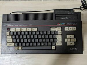 TOSHIBA 東芝 ホームコンピューター HX-21 MSX 通電のみ確認　ジャンク