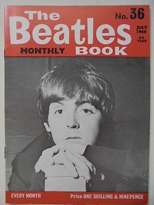 The Beatles Book MONTHLY No.36 1966. JULY UK版 当時物 極美品