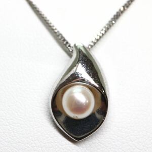 TASAKI(田崎真珠)《アコヤ本真珠ネックレス》M 4.5g 約41cm パール pearl necklace ジュエリー jewelry CB5/CG5