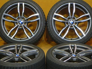 溝あり【MAK LUFT FF ダンロップ ウインターマックスDSST 245/40RF19】ランフラット 19インチ 8.5J+33 PCD120-5H BMW F10 F11 F12 F13 F06