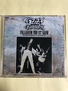 OZZY OSBOURNE CD PALLADIUM 1981 1ST SHOW & DVD VIDEO 1981 2枚組　同梱可能